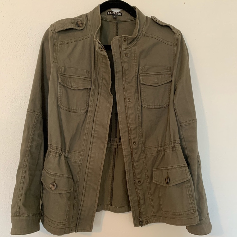 Women’s Express Military Jacket in Medium